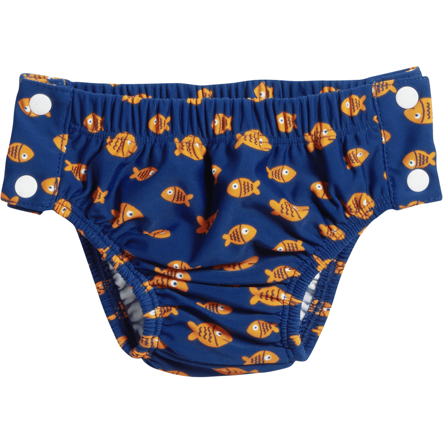 Playshoes Maillot couche de bain anti-UV poissons bleu
