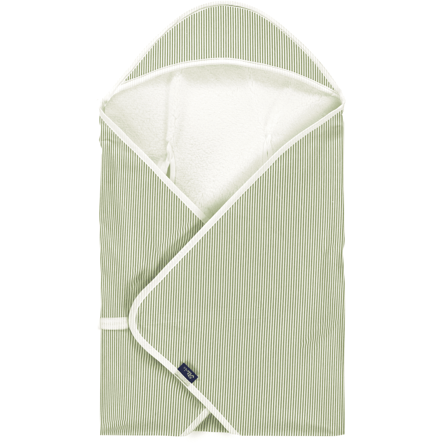 Alvi® Reisedecke Jersey Seahorse grün
