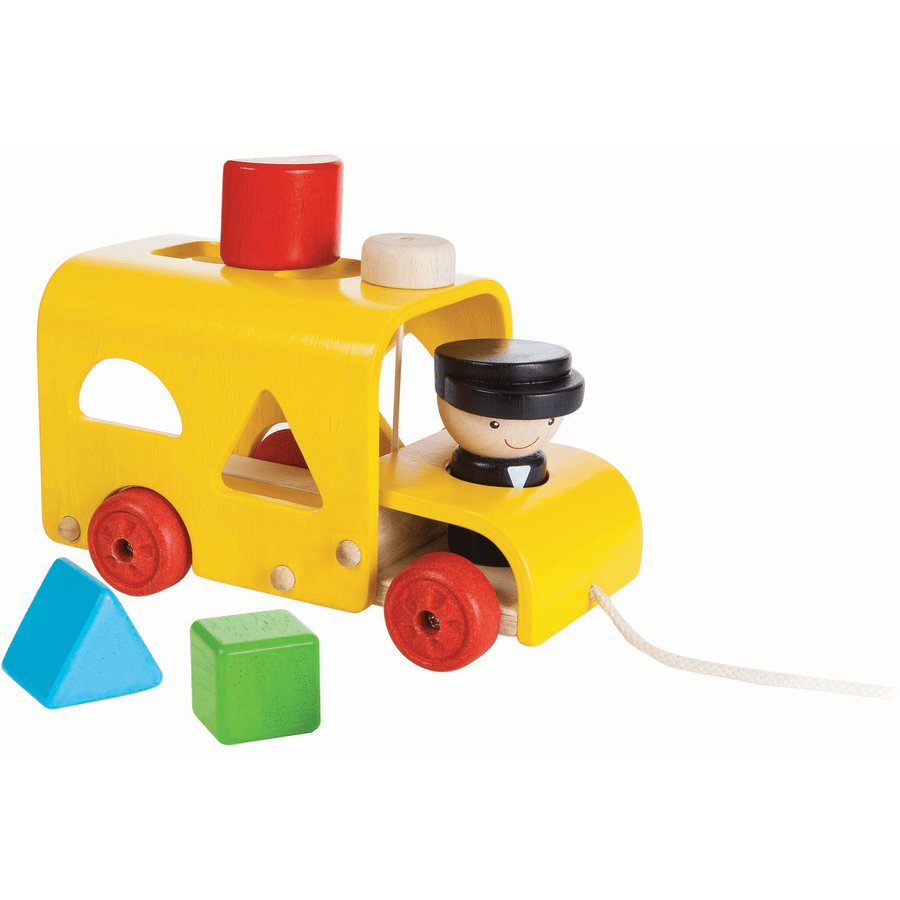 PlanToys Bus de tri roseoubleu.fr