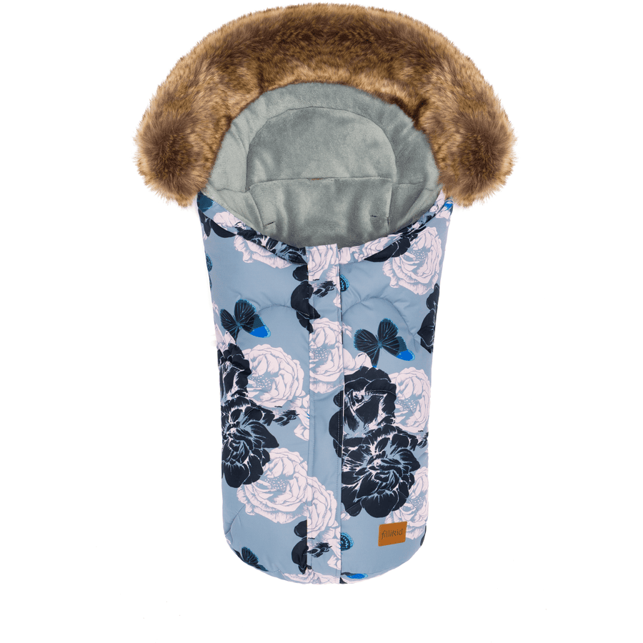 fillikid Winterfußsack Lhotse für Babyschale Fleur Pastell