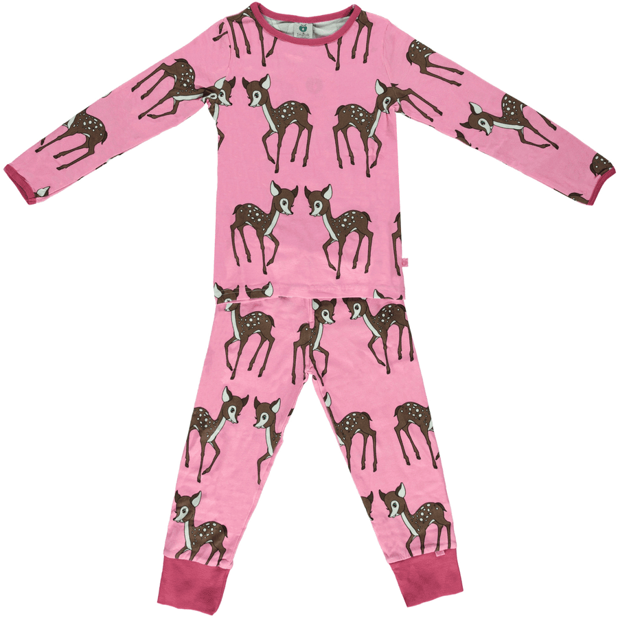 Smafolk Pyjama Hirsch sea pink