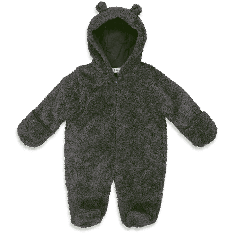 Feetje Teddy Overall Basic Teddy Antraciet