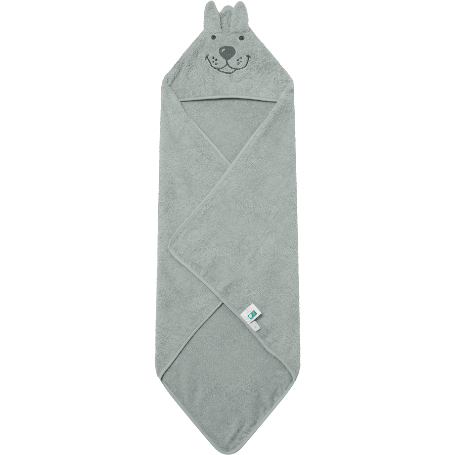 kindsgard Badehåndklæde med hætte torvselyg mint