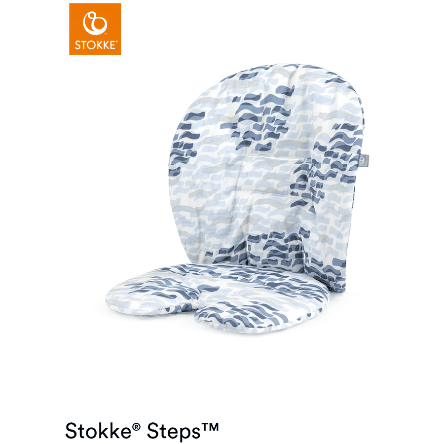 STOKKE® Steps™ Baby Set Sitzkissen Waves Blue 