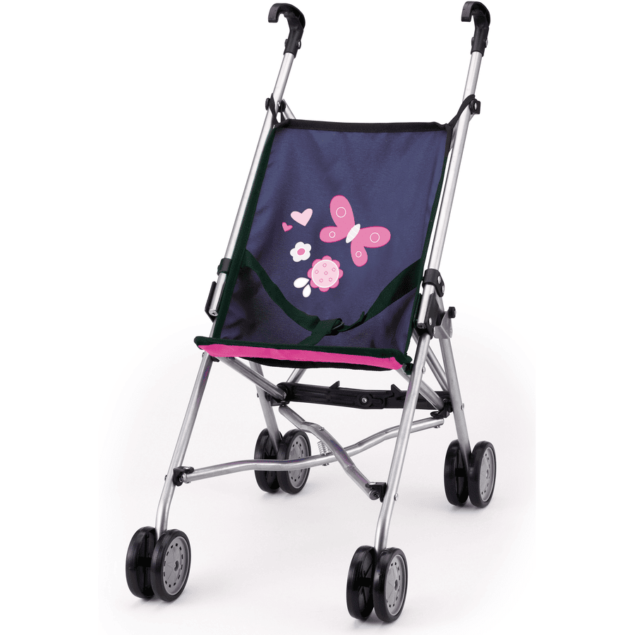 bayer Design Poupées Buggy , bleu/rose 30113AA