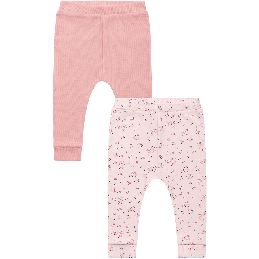 Minoti 2-pack leggingsit vaaleanpunainen