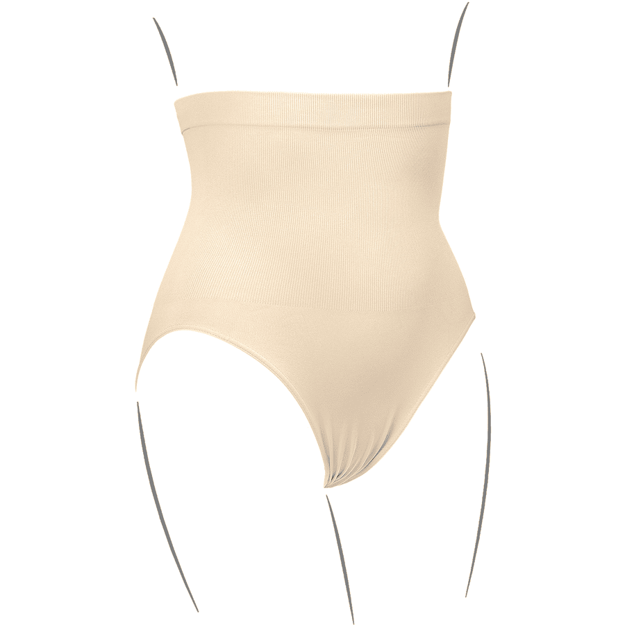 Kaiserschlüpfer Culotte gainante de grossesse soutien ventral vanille