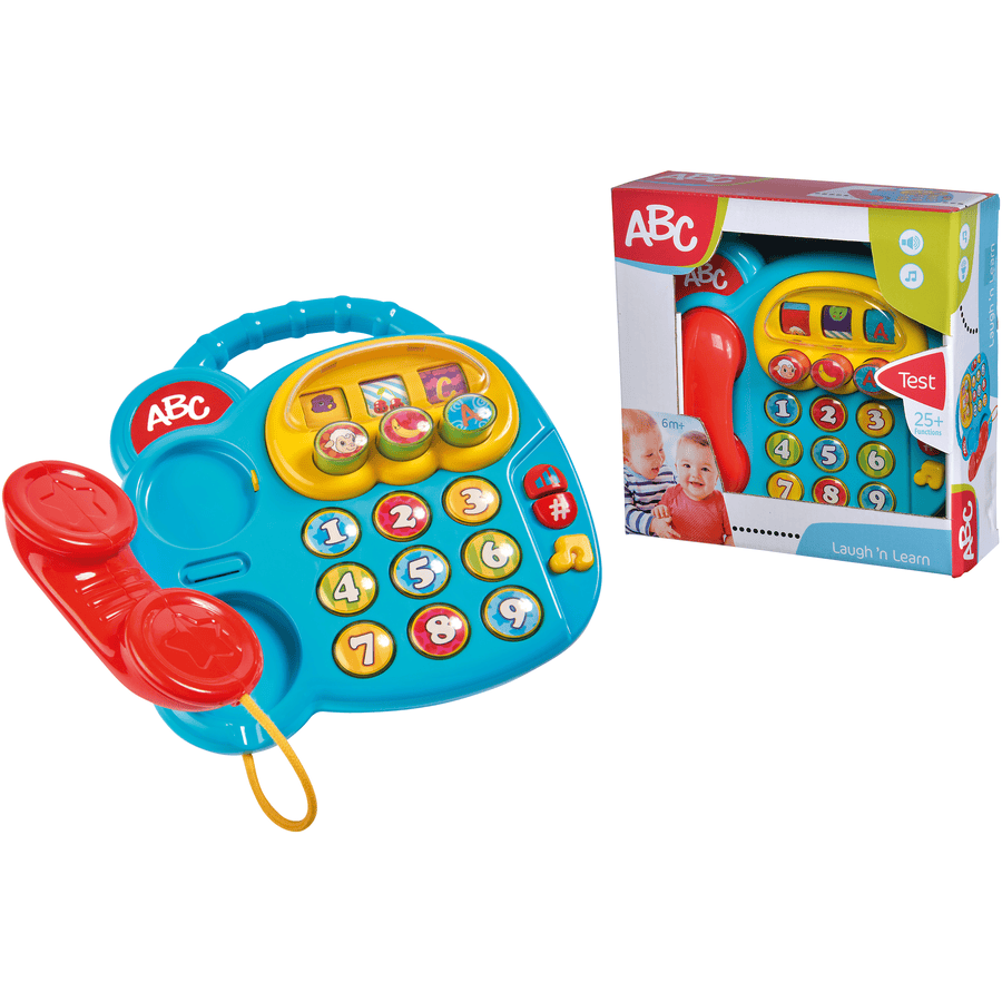 ABC fargerik telefon