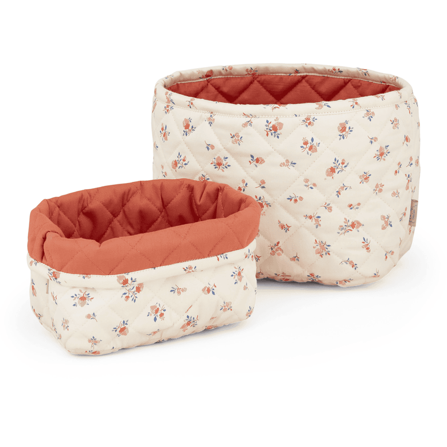 Cam Cam® COPENHAGEN Panier de rangement piqué Berries lot de 2