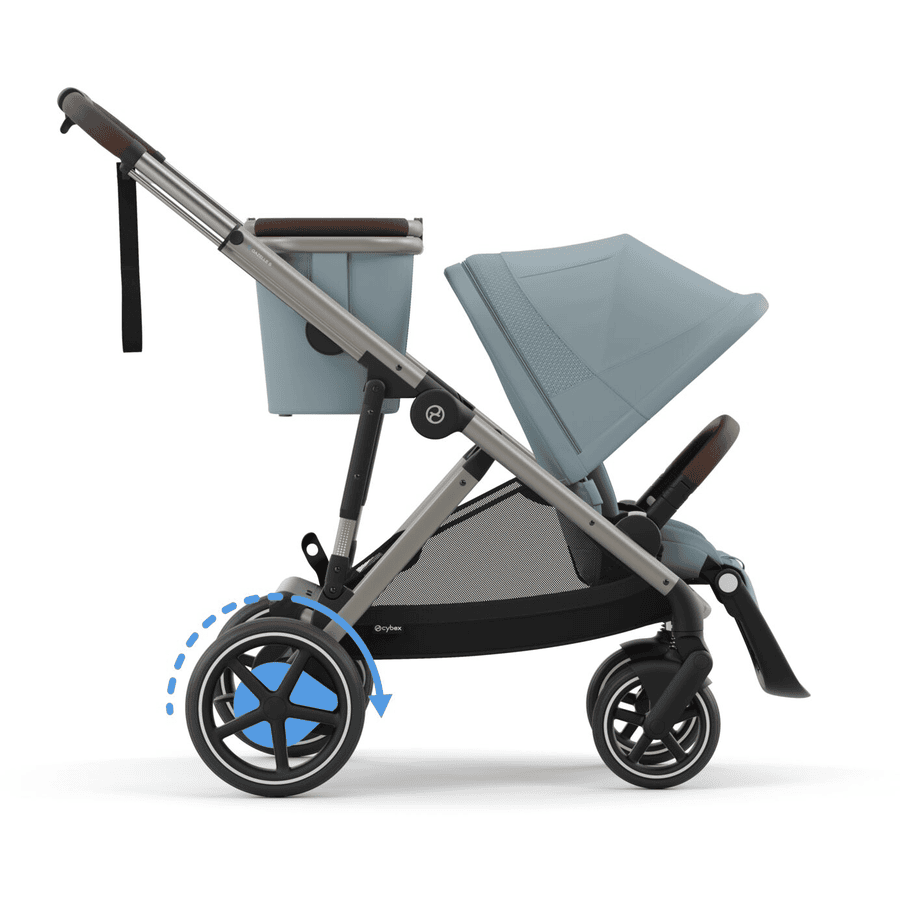 cybex GOLD e-Gazelle S Taupe Myrskyinen sininen