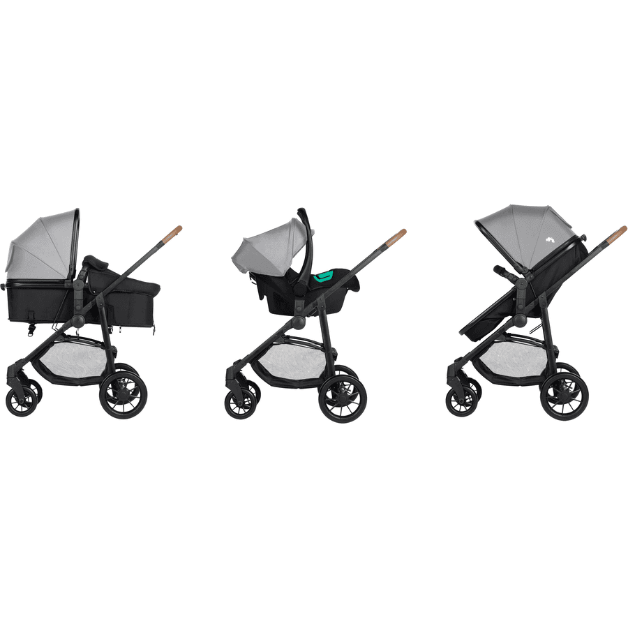 Bebeconfort Kombikinderwagen Haze Trio Tinted Gray