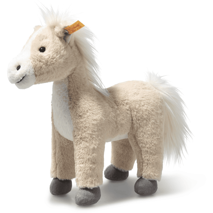 Steiff Blød Cuddly Friends Horse Gola blond stående, 27 cm
