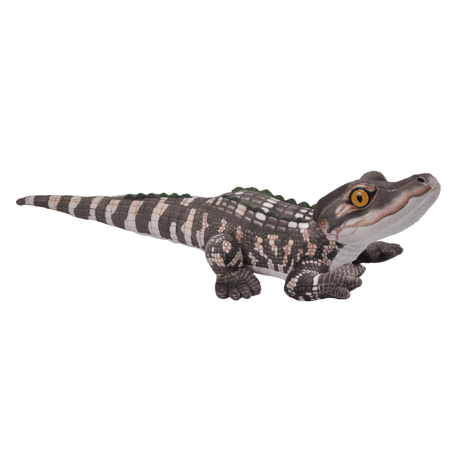 Wild Republic Cuddly Toy Living Stream Alligator Baby