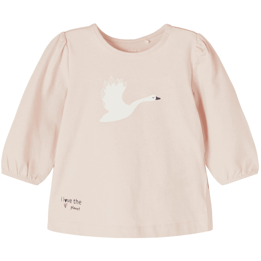 name it Shirt met lange mouwen NBFBONNIE Peach Whip