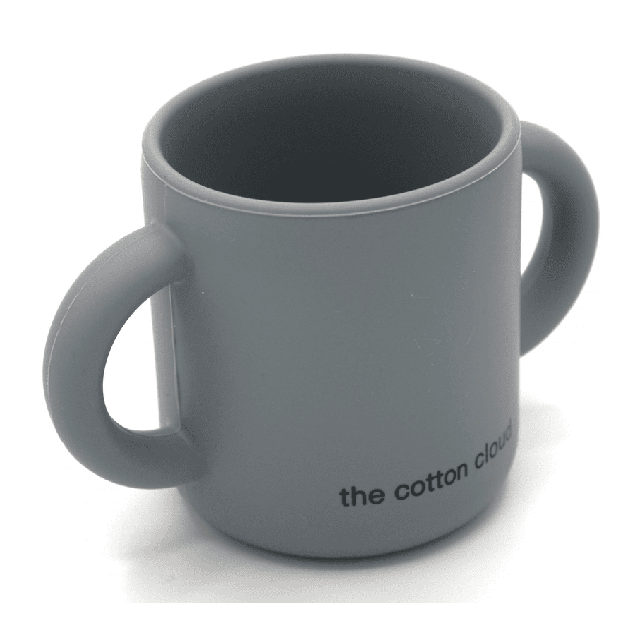 The Cotton Cloud Drinkbeker Silicone Storm Grijs