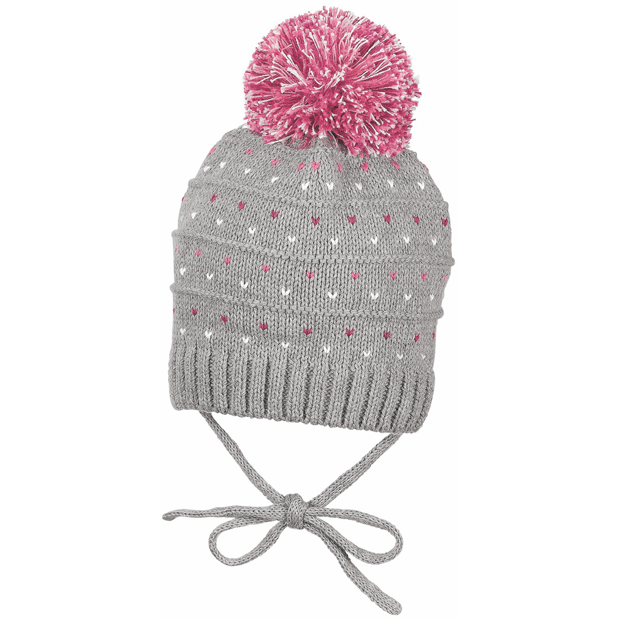 Sterntaler Gorra de punto begonia