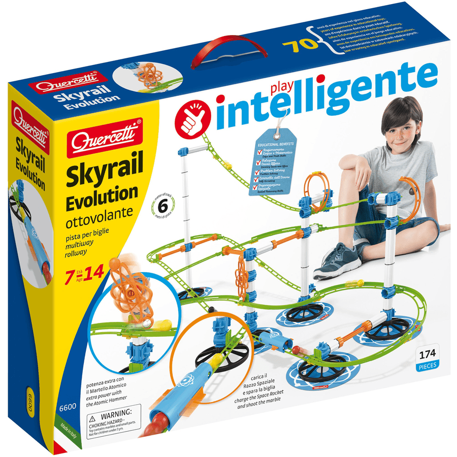 Quercetti Skyrail Evolution Kuglebane - Multiway Rollway