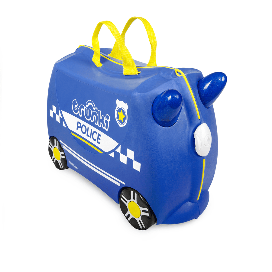 Trunki dětský kufr odrážedlo Percy Policejní Auto
