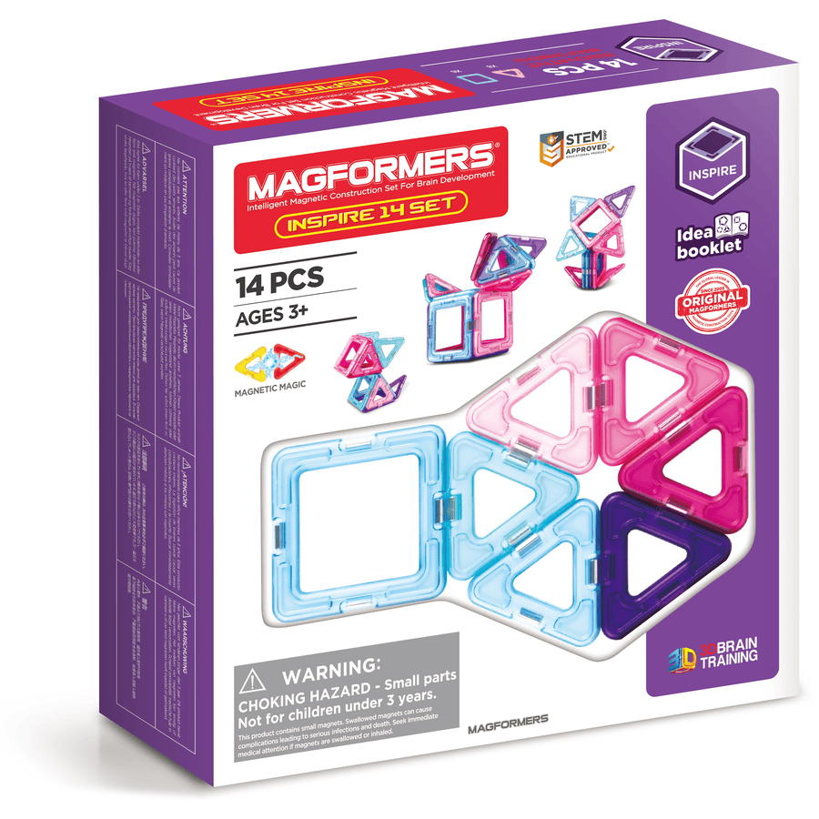 MAGFORMERS® Inspire-setti 14

