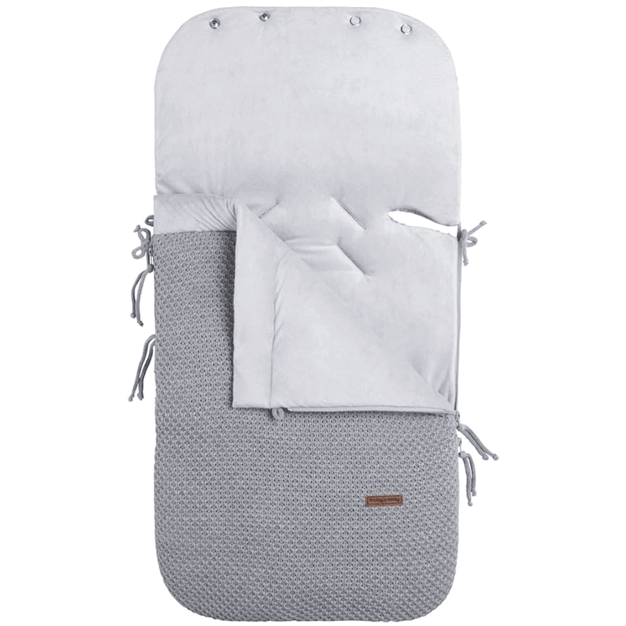 baby's only Fußsack für Autositze 0+Flavor grau