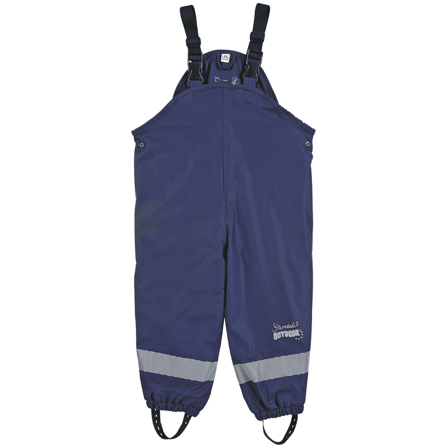 Sterntaler Salopette de pluie enfant doublée bleu marine