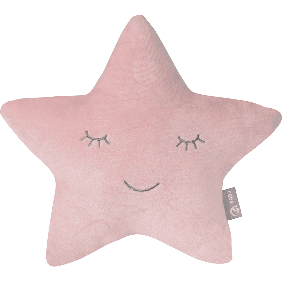 roba Knuffelig og dekorativ pude stjerne Style pink