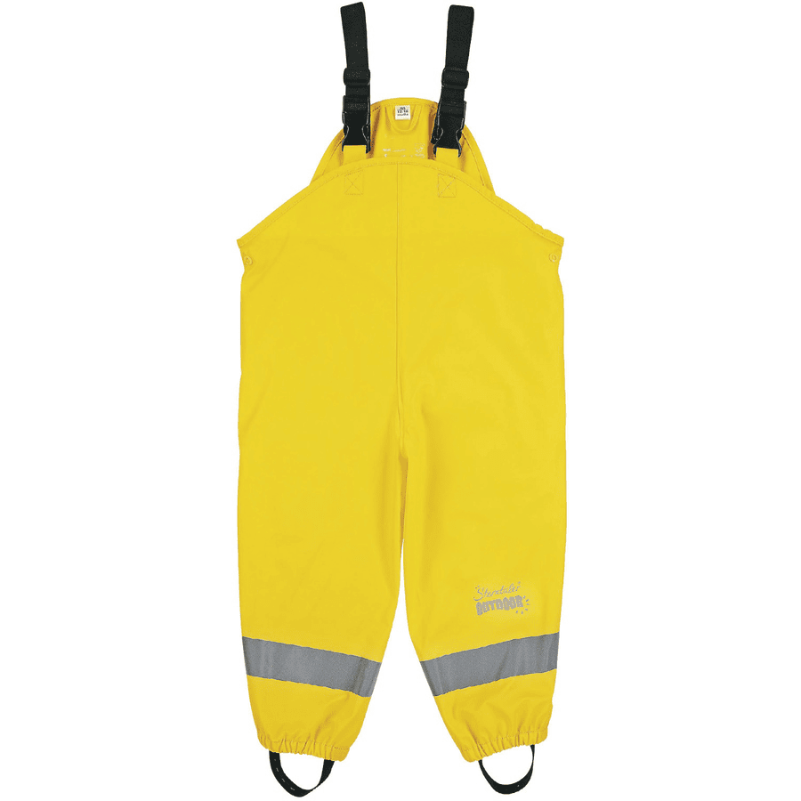 Sterntaler Salopette de pluie enfant non doublée jaune