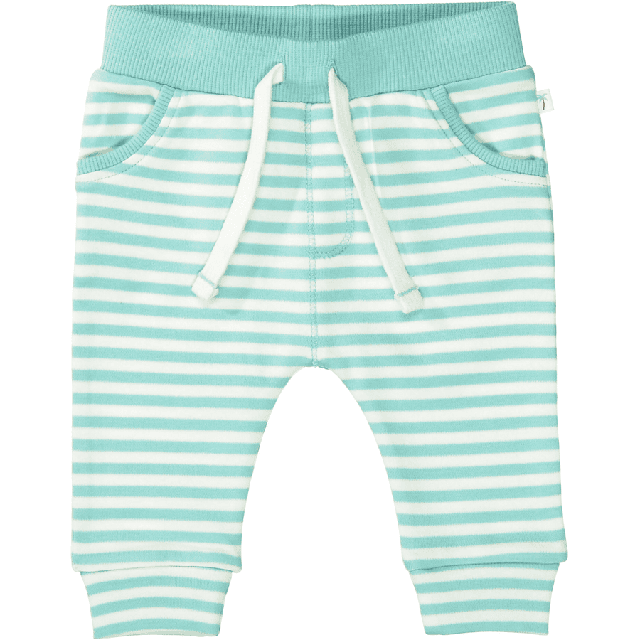 STACCATO  Broek water blauw gestreept 