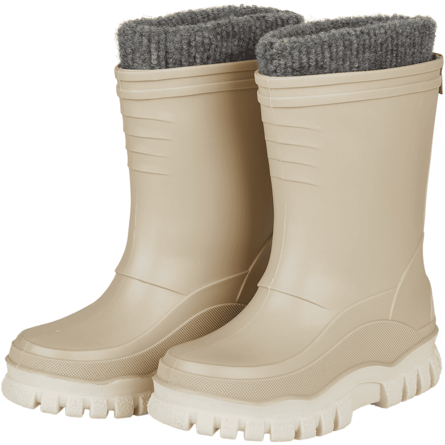 Sterntaler Gummistiefel Uni gefüttert beige