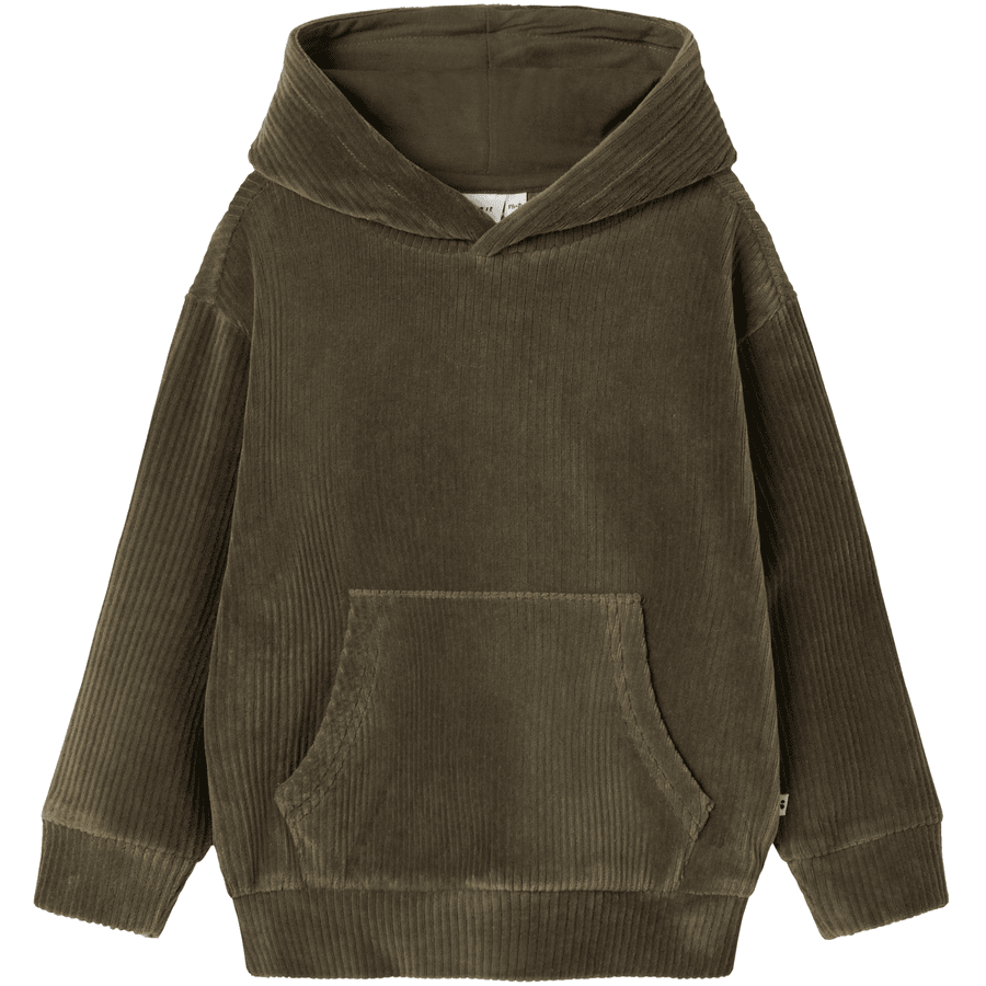 name it Cord Hoodie Nmmnelur Tea Leaf