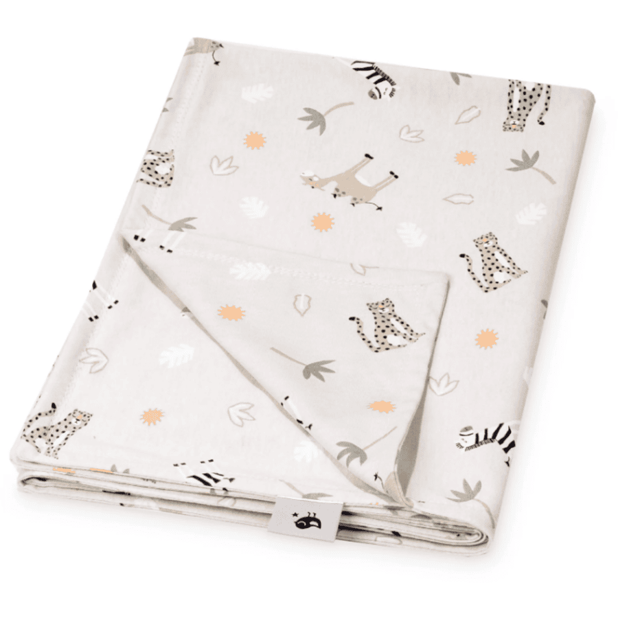 JULIUS ZÖLLNER Plaid enfant jersey savane beige 70x100 cm