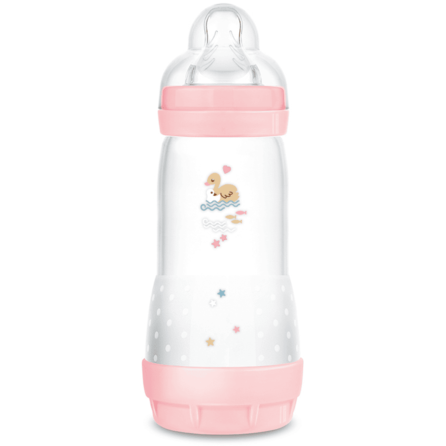 MAM Butelka dla niemowląt Easy Start Anti-Colic 320 ml od 0 miesięcy, łabędź