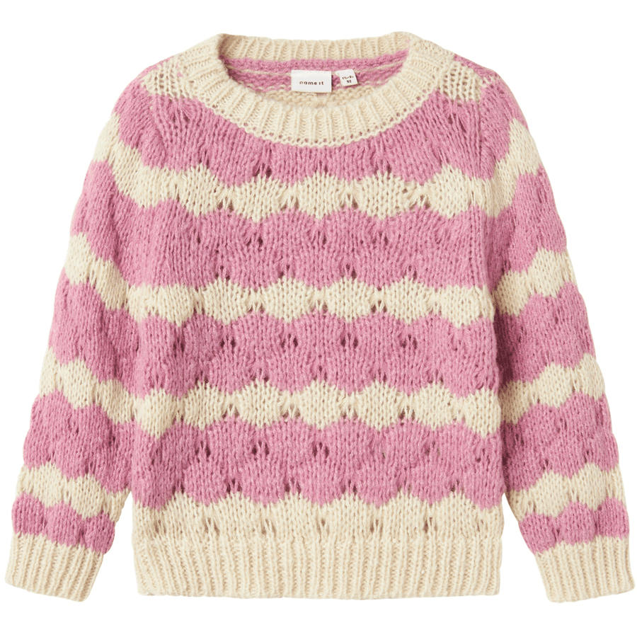 name it Strickpullover Nmfnebib Mauve Orchid