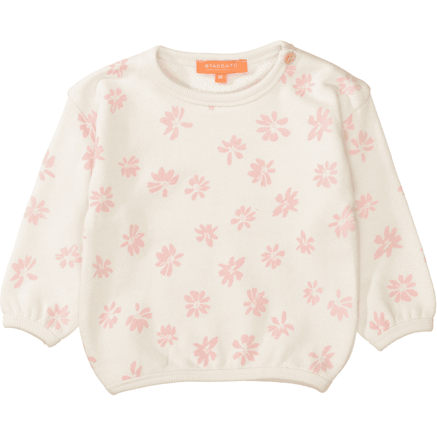 Staccato flower Sweatshirt med mønster