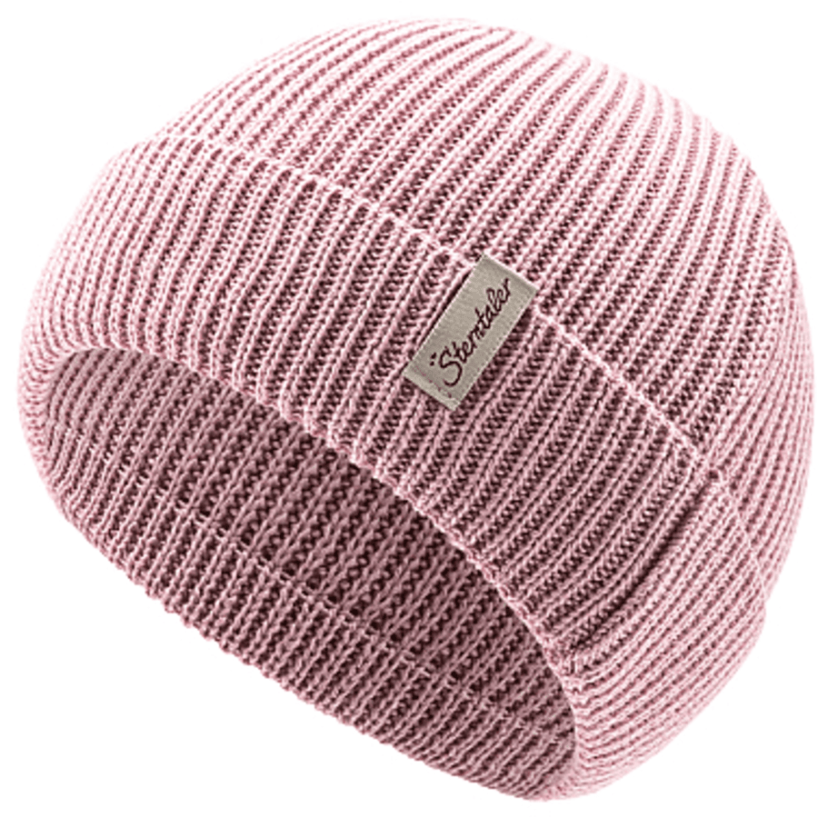 Sterntaler Gorro de punto sobre palo de rosa