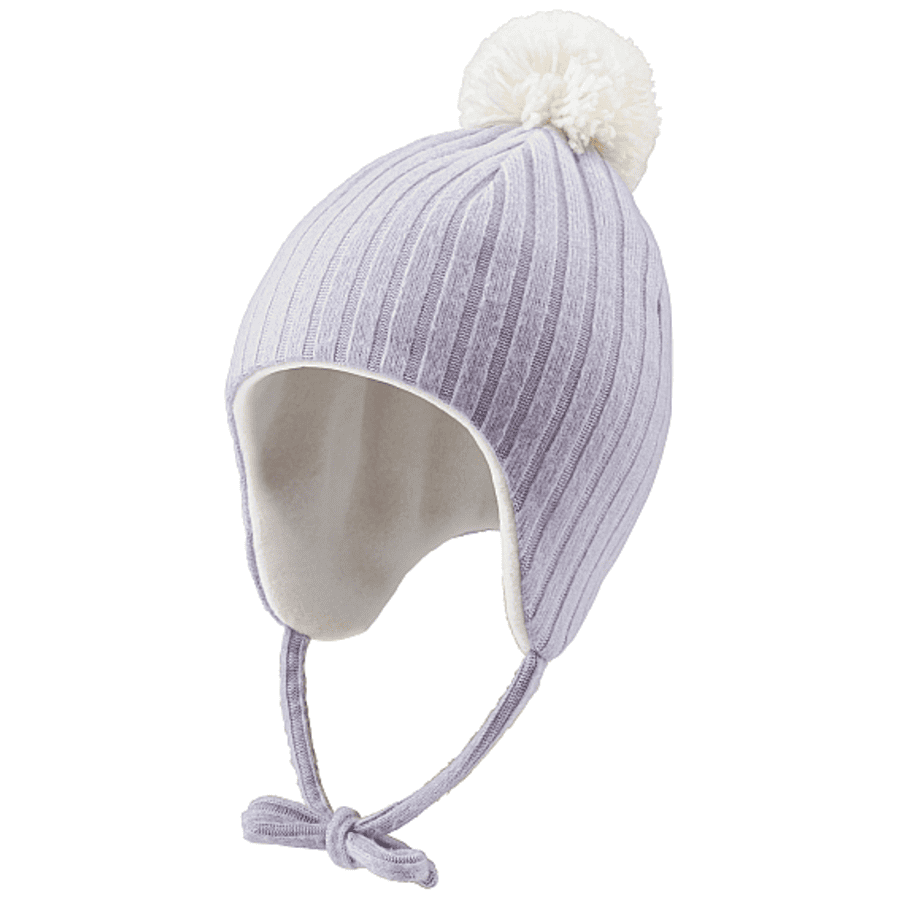 Sterntaler Cappello inca a coste viola chiaro 