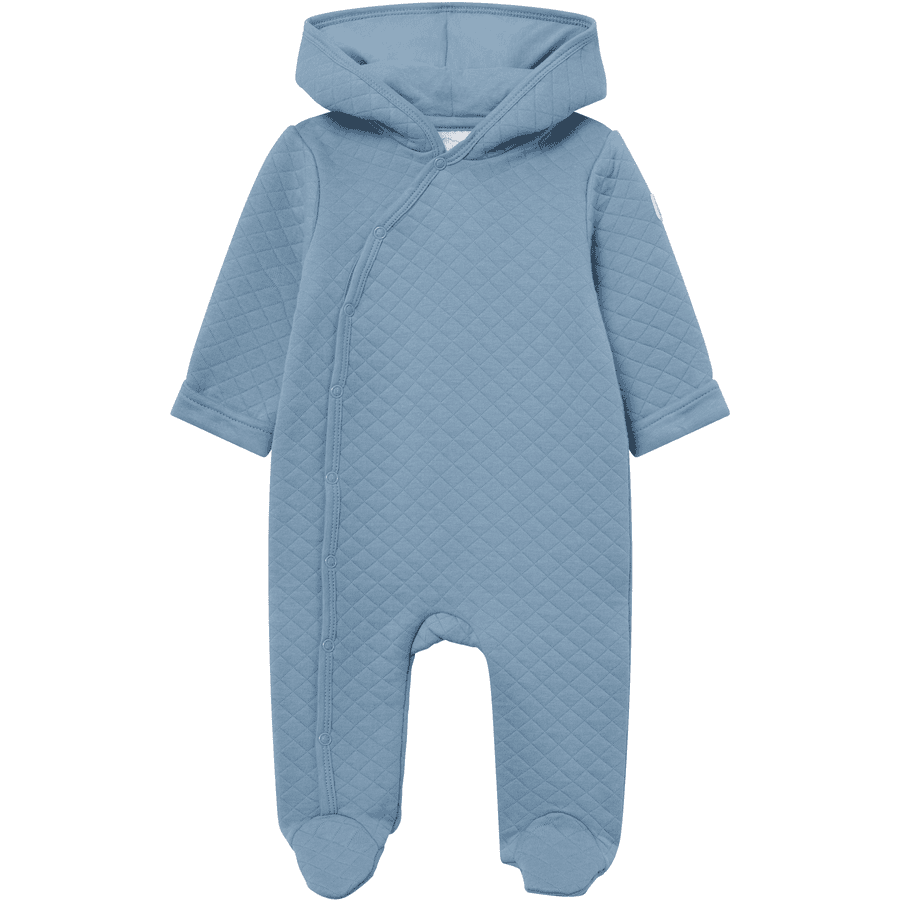 kindsgard Babyoverall vaffel blau