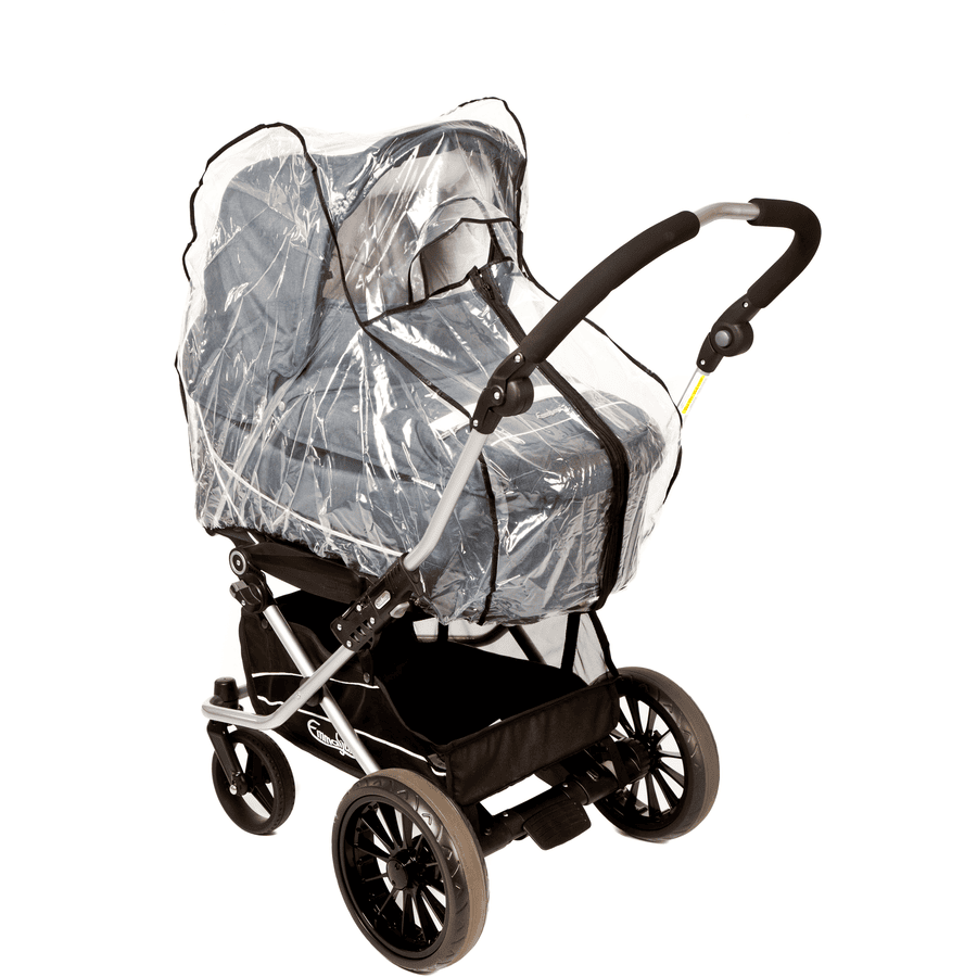 Altabebe Regenhoes voor kinderwagen met rits