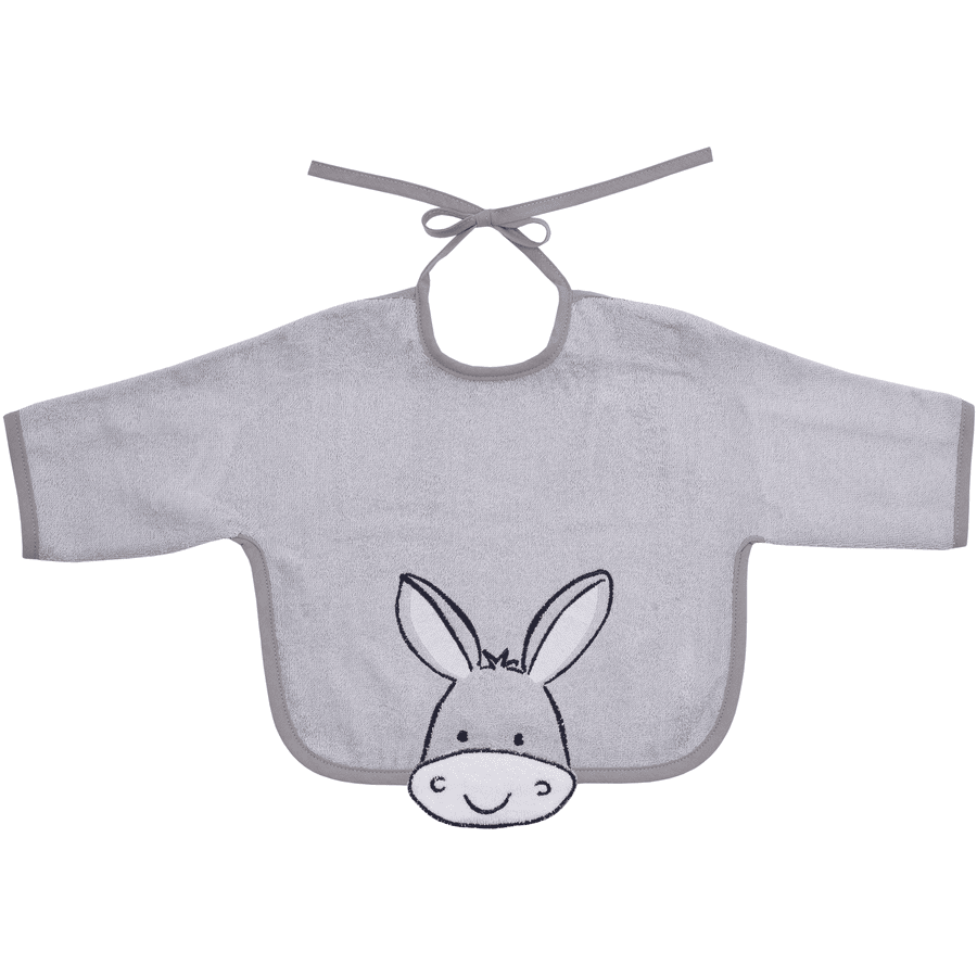 WÖRNER SÜDFROTTIER Babero de manga burro gris claro 68 x 34 cm 