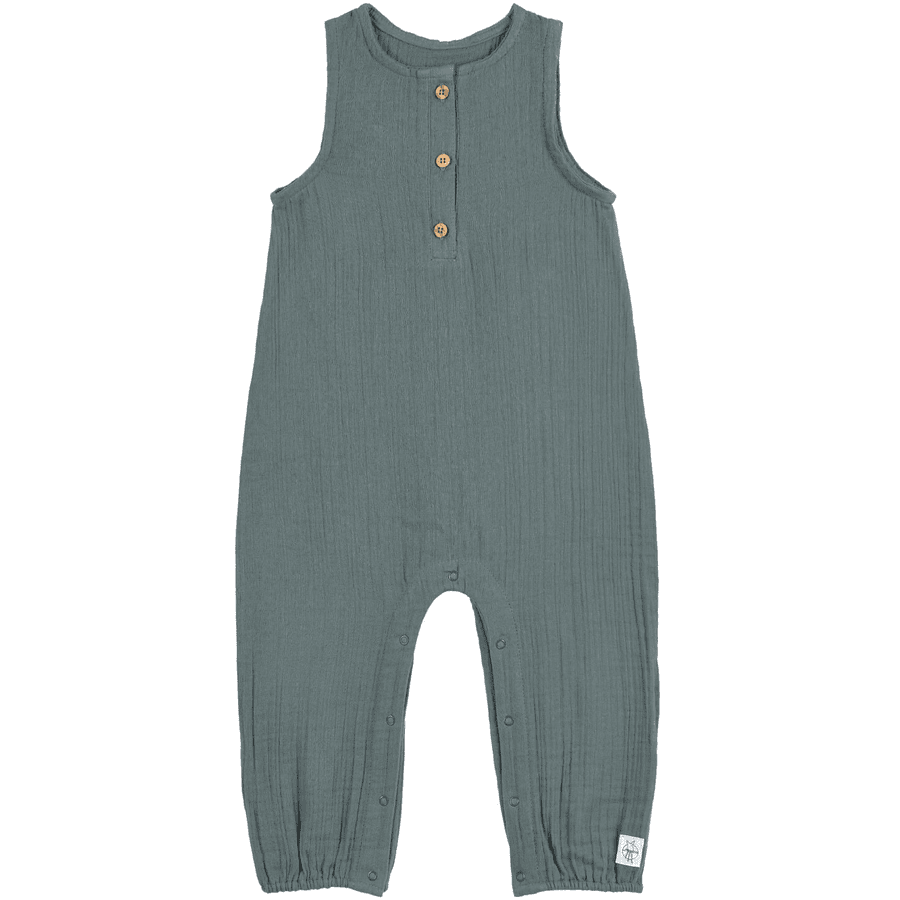 LÄSSIG Musseldug Jumpsuit Petrol grøn