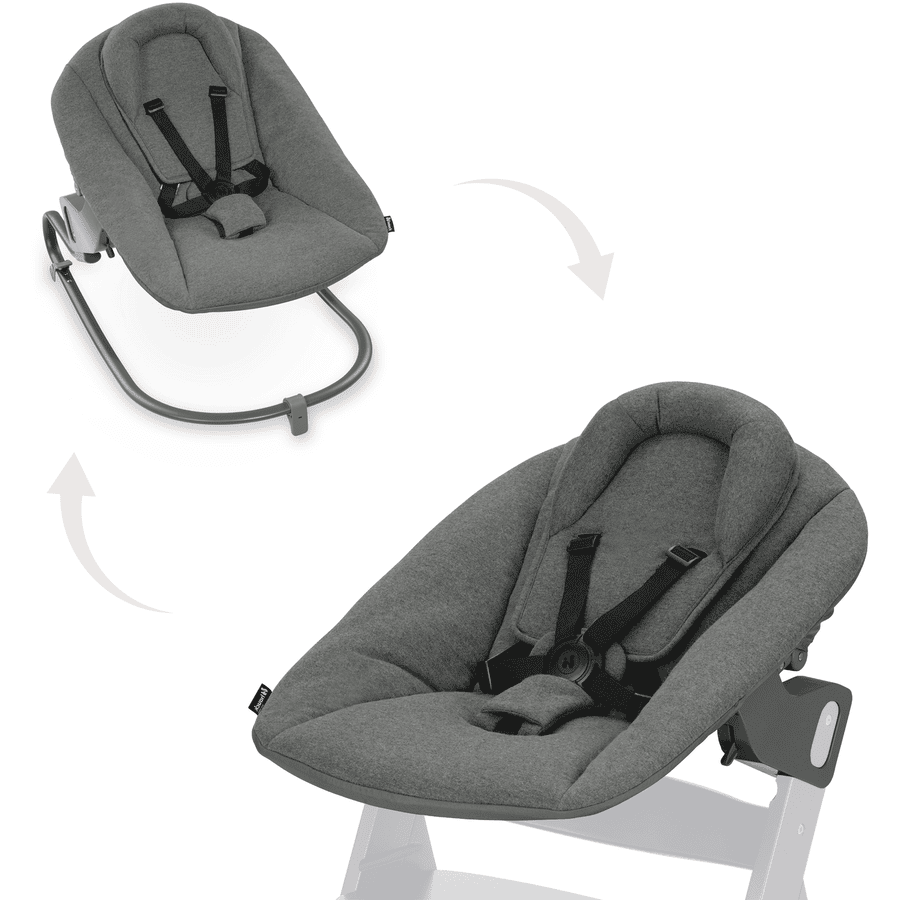 Hauck Alpha Baby attachment Bouncer Premium Gris Oscuro