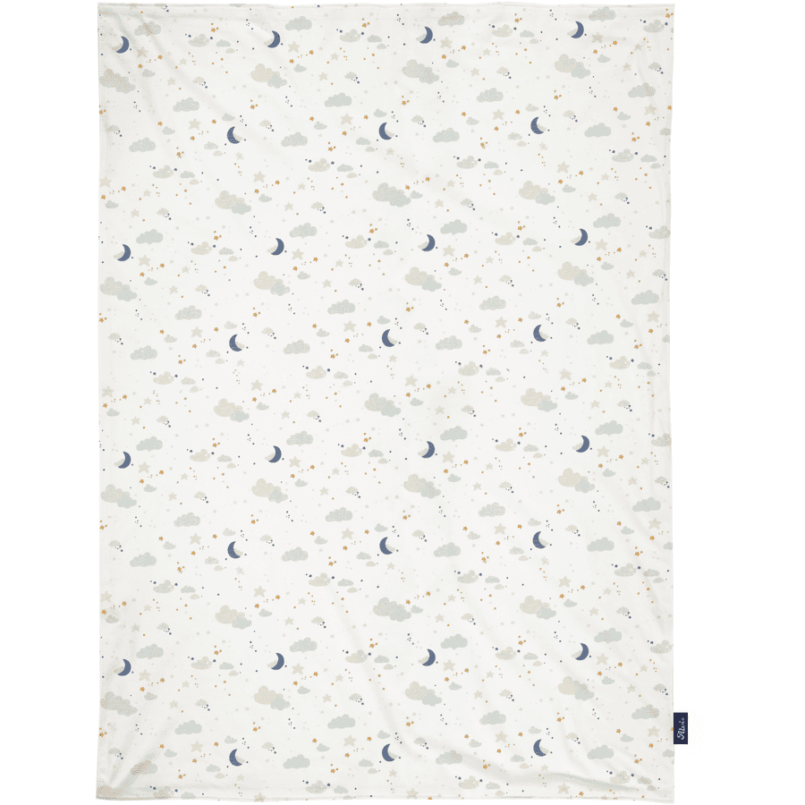 Alvi® Babydecke Jersey Moon 75 x 100 cm