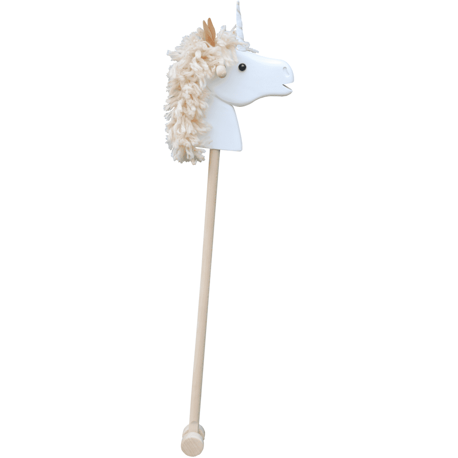 Helga Kreft Cavallo con asta unicorno