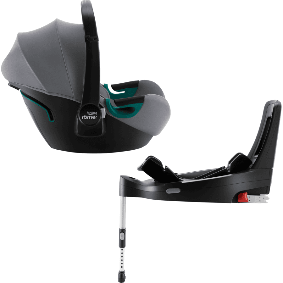 Britax Römer i-Size Lasten turvaistuin Baby-Safe 3, mukaan lukien Flex Base 5Z Frost Harmaa