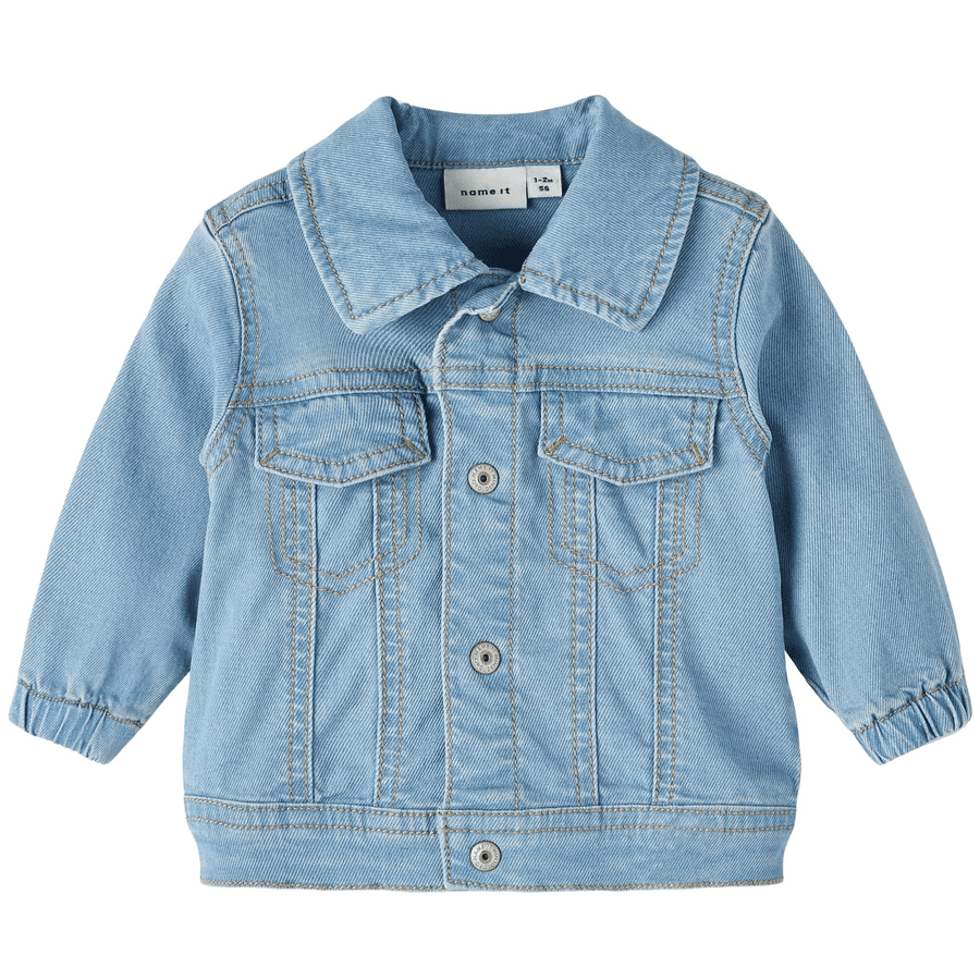 name it Cazadora vaquera Nbmdel Light Azul Denim