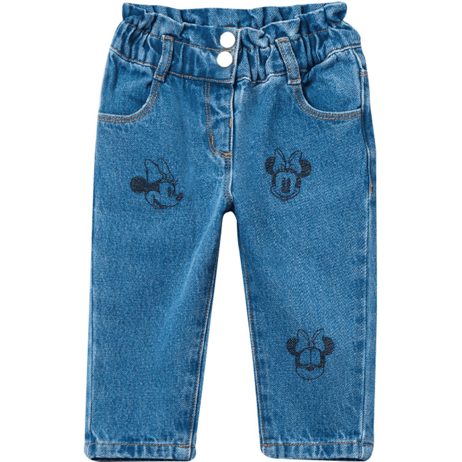 open haard Aardbei Erfgenaam OVS Jeans broek Meisje Minnie Mouse blauw | pinkorblue.be