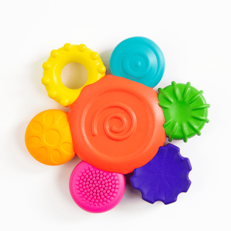 Sassy Baby Blumen Beißring Rassel


