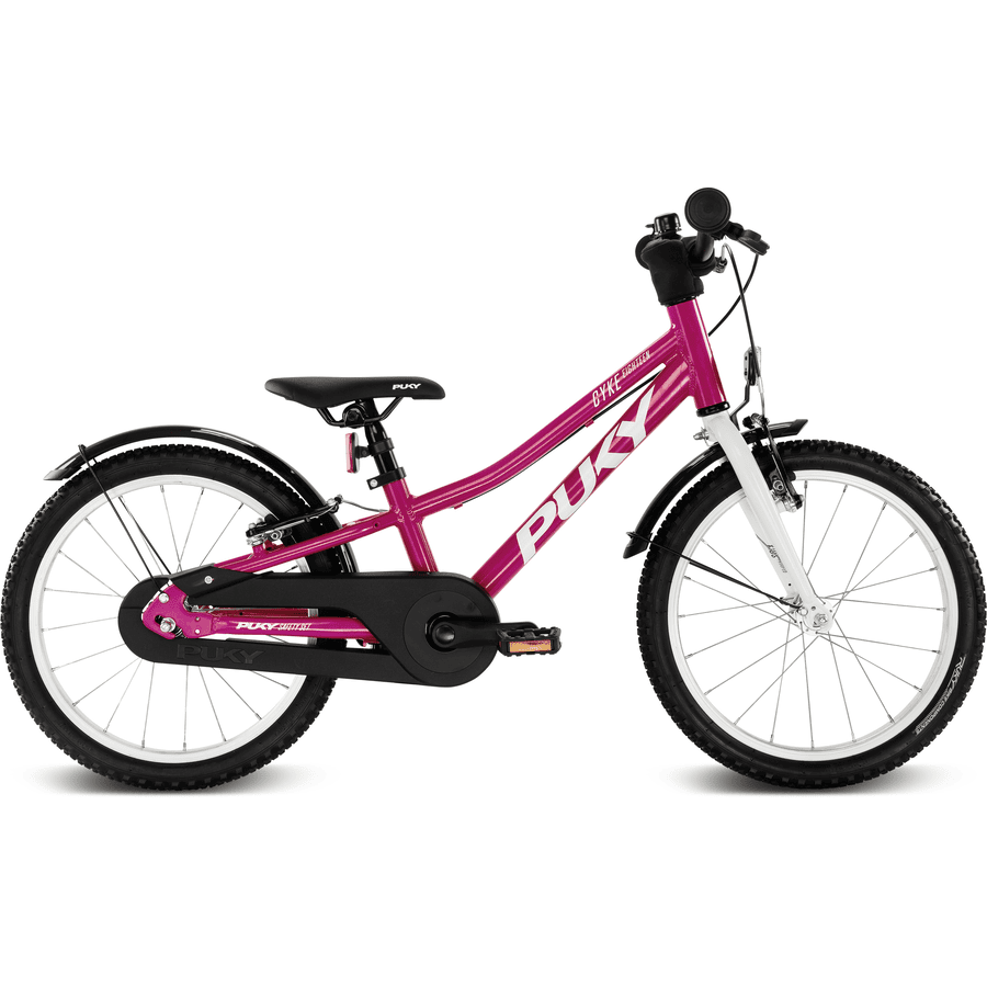 PUKY® Kinderfahrrad CYKE 18 Freilauf, berry/white