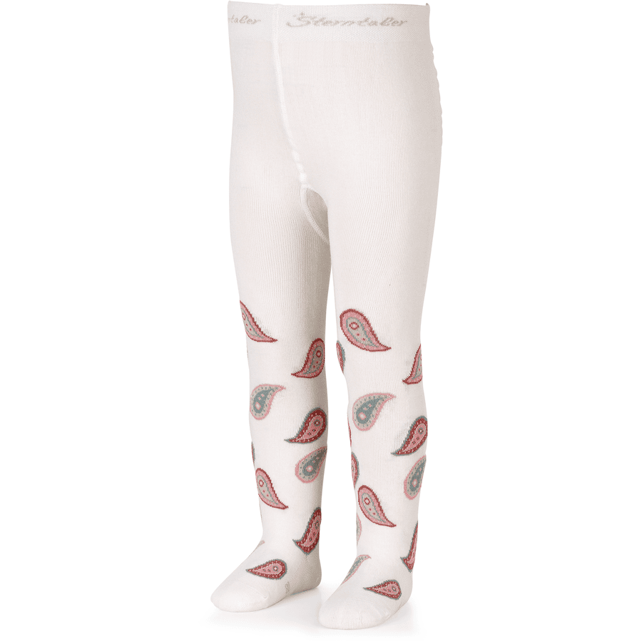 Sterntaler Collants Paisley écru 