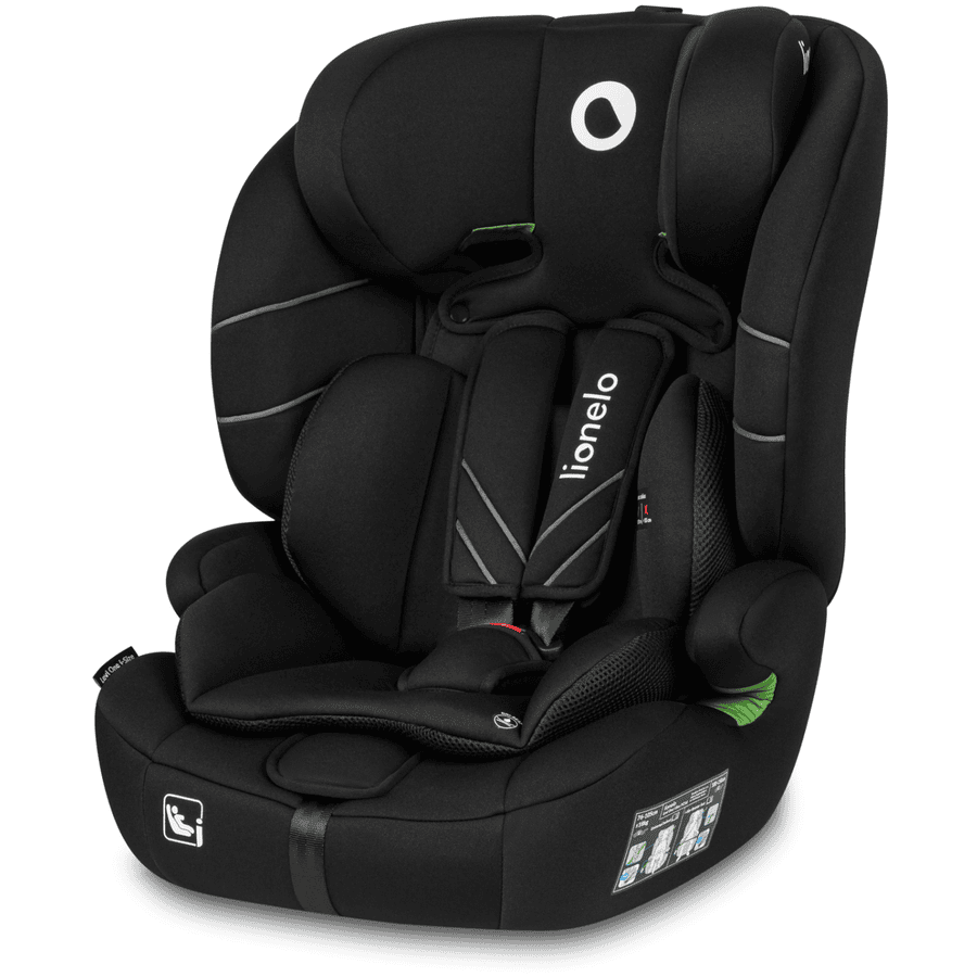 lionelo Fotelik dziecięcy Levi One I-Size Black Carbon